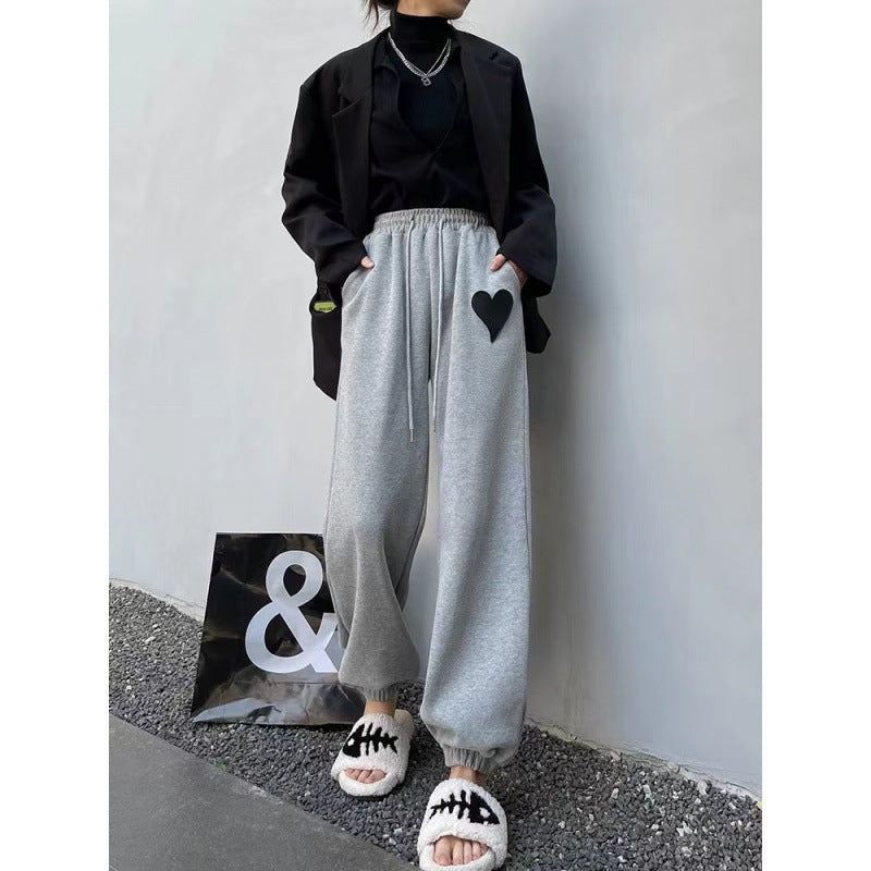 Damen Lässiger Sweatshirt und Jogginghose Set Drune