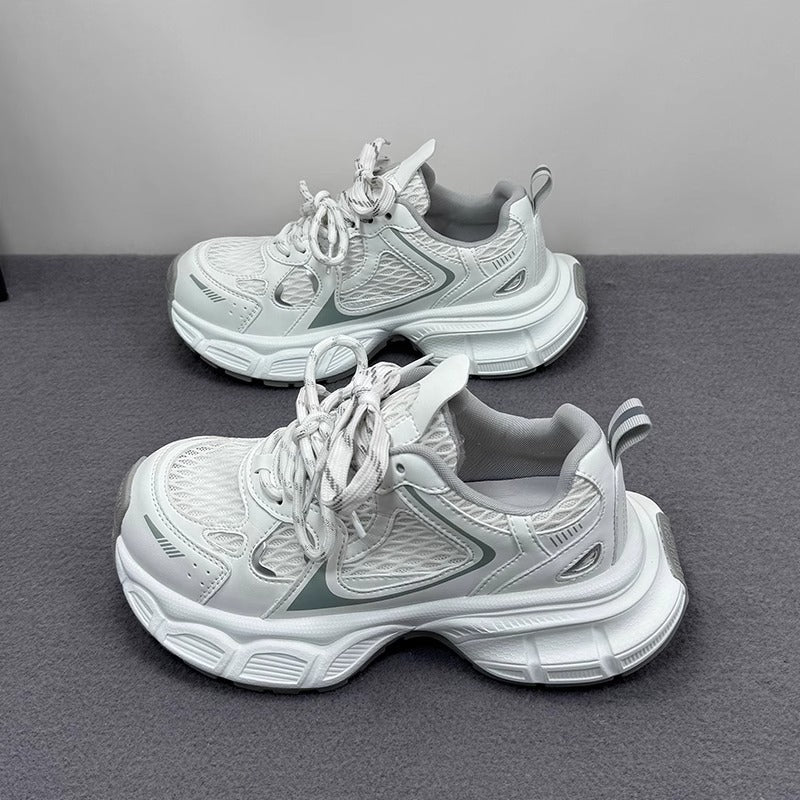 Damen Sportliche Sneakers mit atmungsaktiver Mesh-Oberfläche von Drune