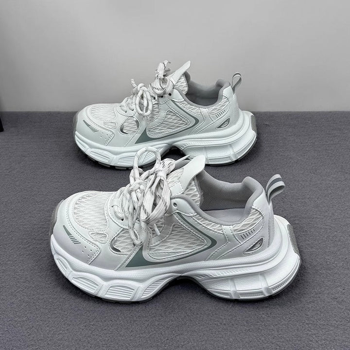 Damen Sportliche Sneakers mit atmungsaktiver Mesh-Oberfläche von Drune