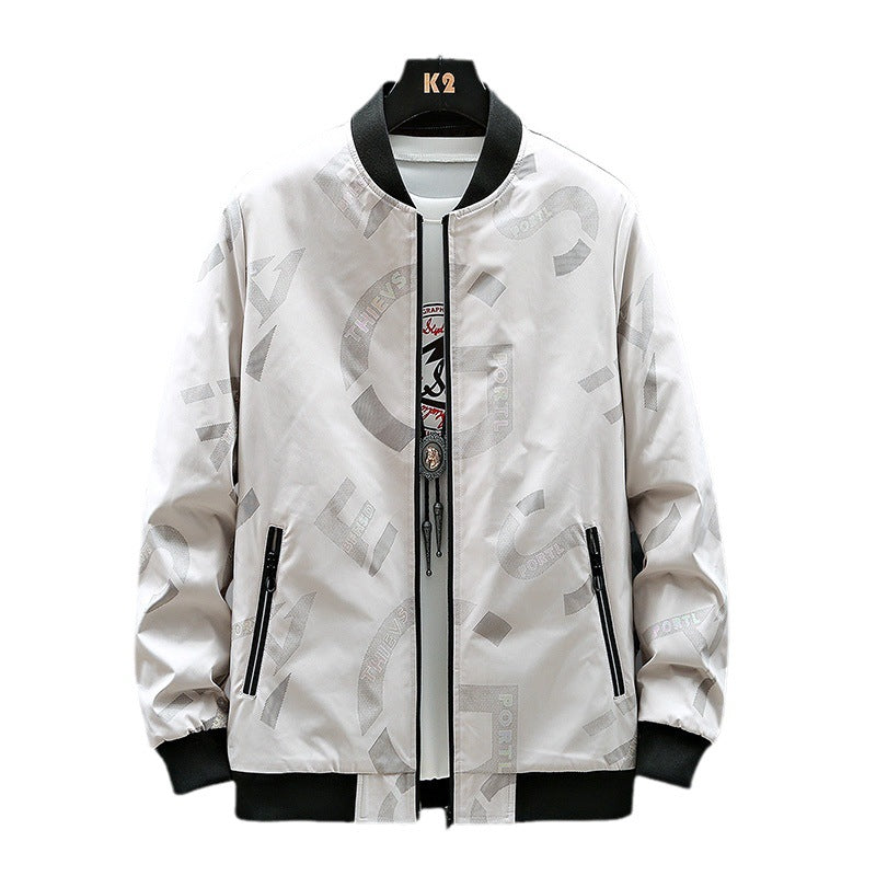 Herren Stylische Bomberjacke mit exklusiven Details Drune