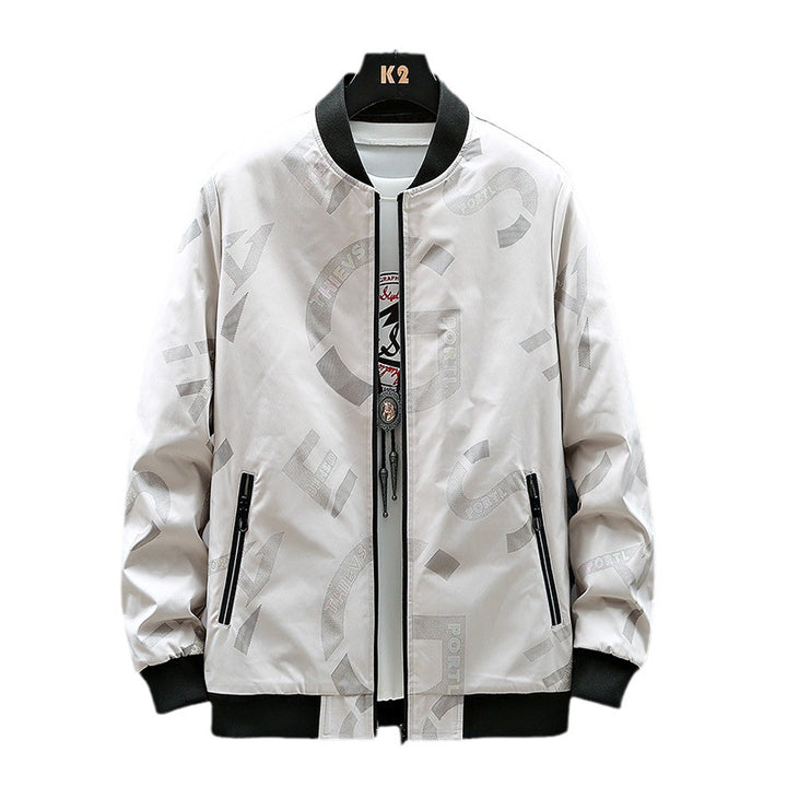 Herren Stylische Bomberjacke mit exklusiven Details Drune