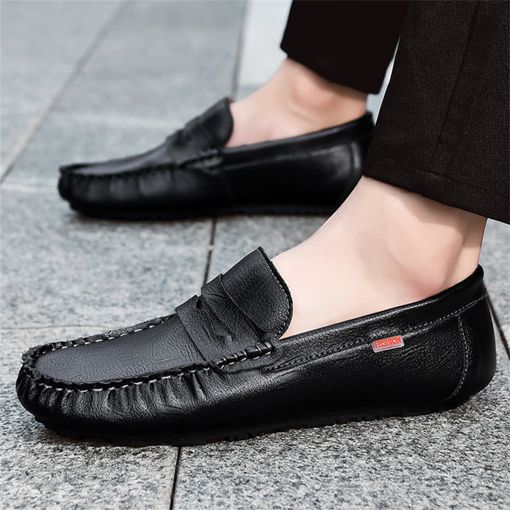 Herren Modische Mokassins mit handgenähtem Finish Drune