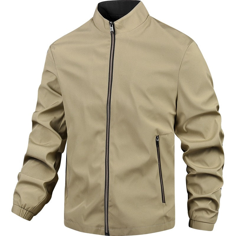 Herren Leichte Übergangsjacke mit hochgeschlossenem Kragen Drune 1787738638