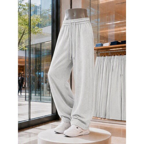 Damen Bequeme Freizeithose mit elastischem Bund Drune