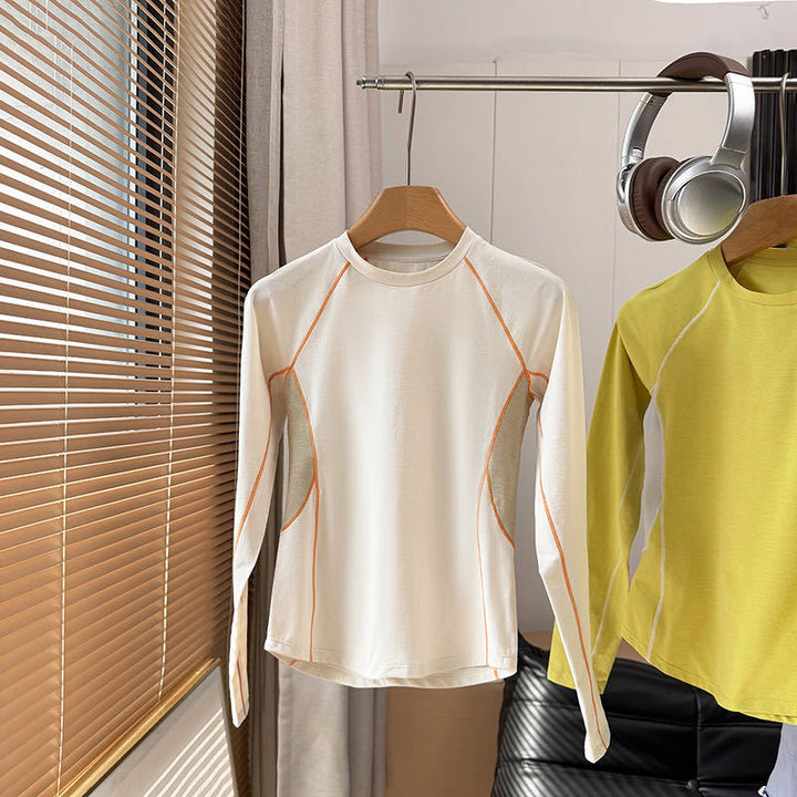 Damen sportliches Langarmshirt mit innovativem Belüftungssystem Drune