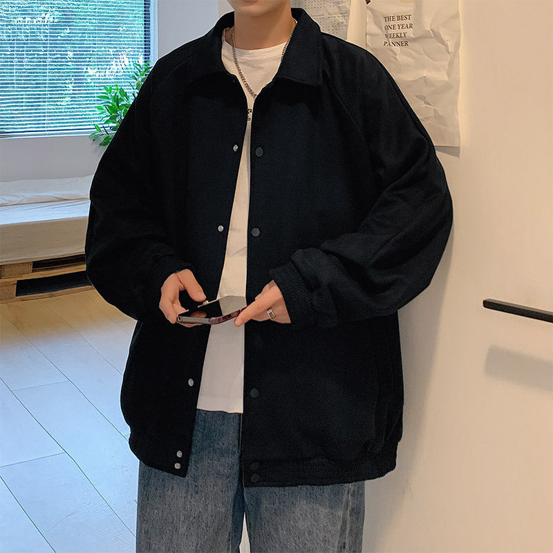 Herren Gemütliche und stilvolle Oversize-Jacke Drune