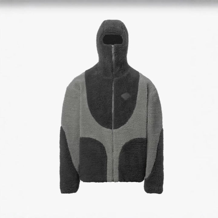 Damen Fleecejacke mit hohem Kragen und praktischen Reißverschlusstaschen Drune