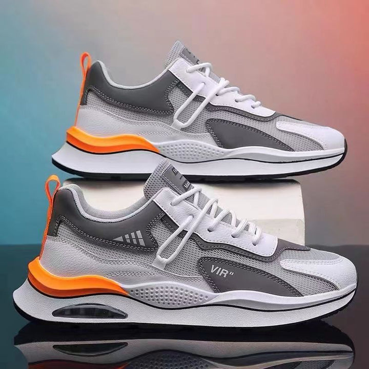 Damen Sportliche Sneaker mit atmungsaktiver Mesh-Oberfläche und dämpfender Sohle Drune