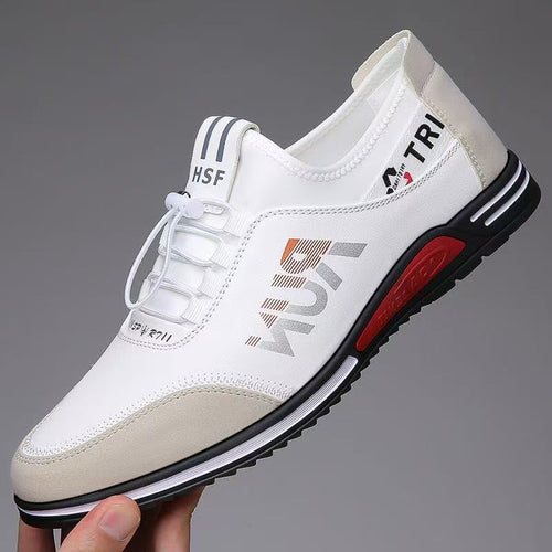 Herren Slip-On-Sneaker mit elastischer Schnellzug-Schnürung und neoprenem Komfortkragen Drune