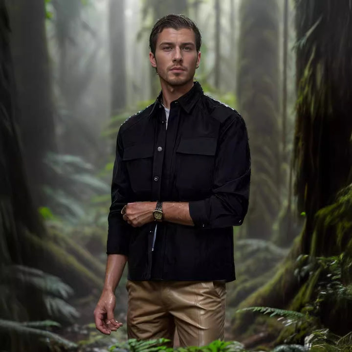 Herren Outdoor-Kurzarmhemd Drune