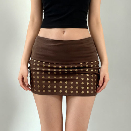 Damen Shorts mit glitzerndem Strassband Drune