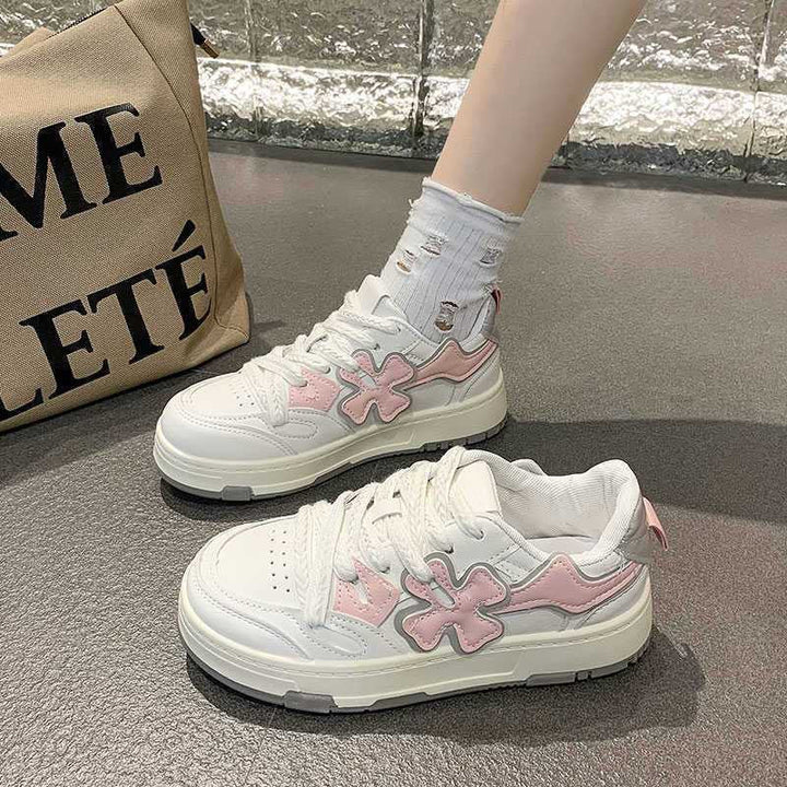 Damen Sneakers im modernen Floral-Design Drune