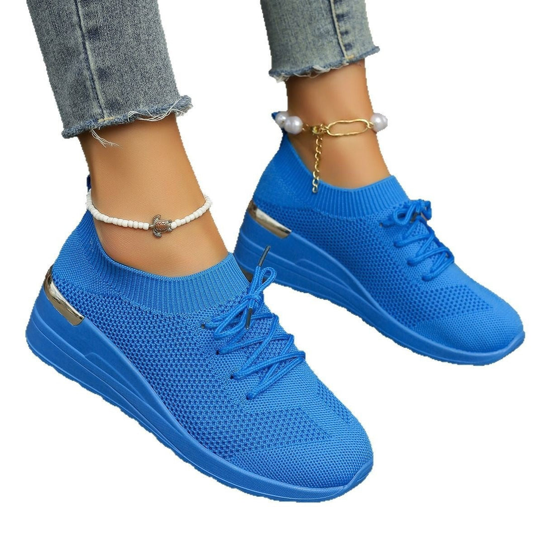Damen Sportliche Sneaker mit innovativem Strickdesign Drune