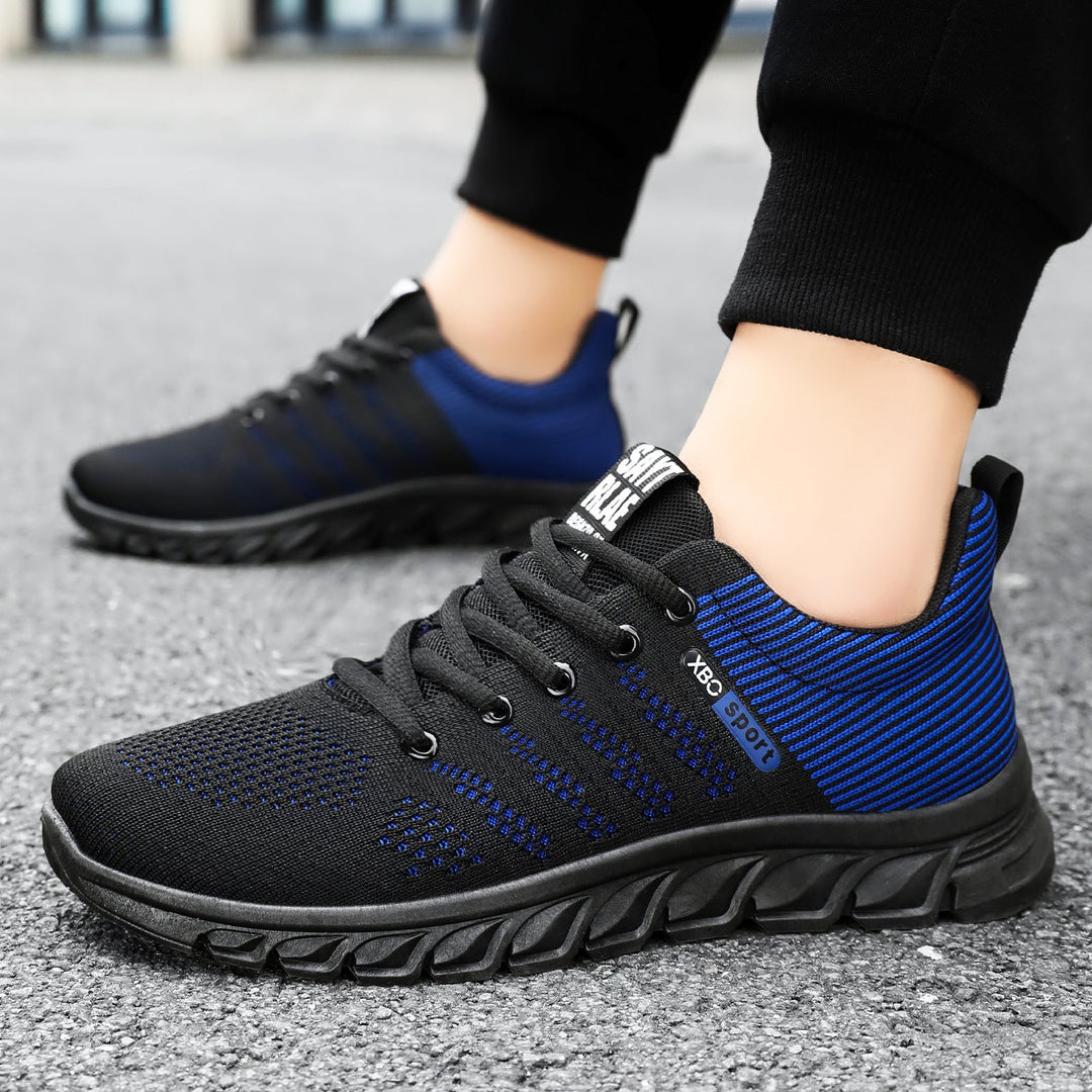 Damen Sportliche Sneakers mit atmungsaktiver Mesh-Oberfläche und rutschfester Sohle Drune