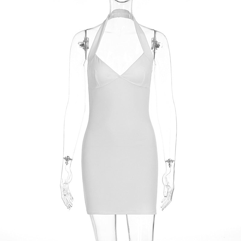 Damen Etuikleid mit Halterneck und figurbetontem Design Drune