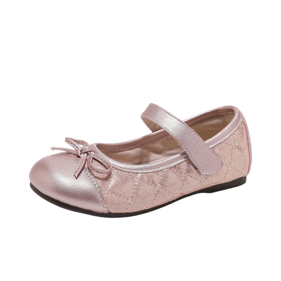 Mädchen Mary Jane Ballerinas mit glänzendem Obermaterial Drune