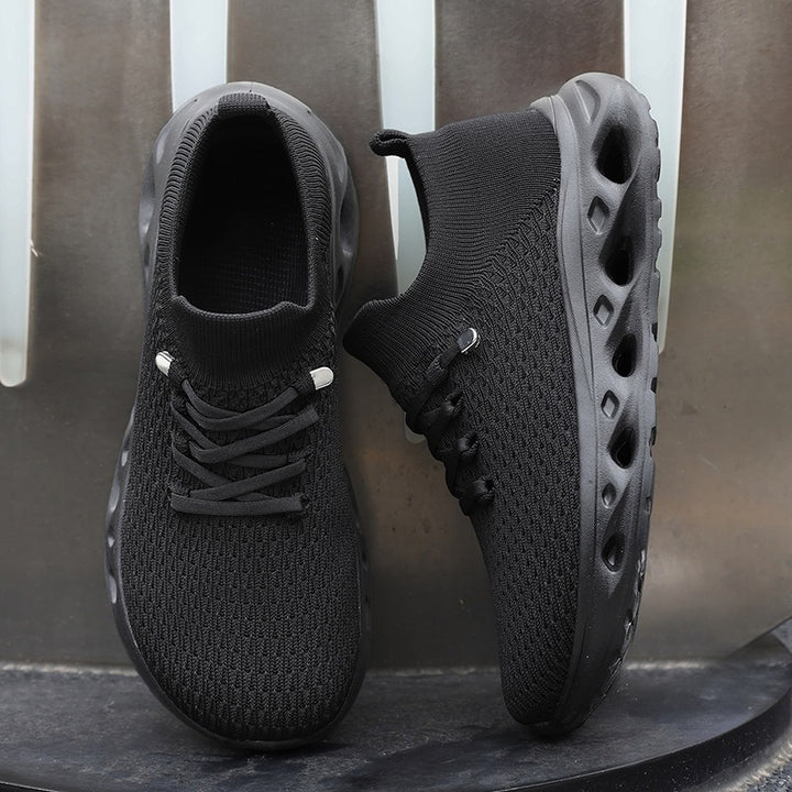 Unisex Atmungsaktive Strick-Sneaker mit sockenähnlichem Schaft und dämpfender Hohlsohle Drune