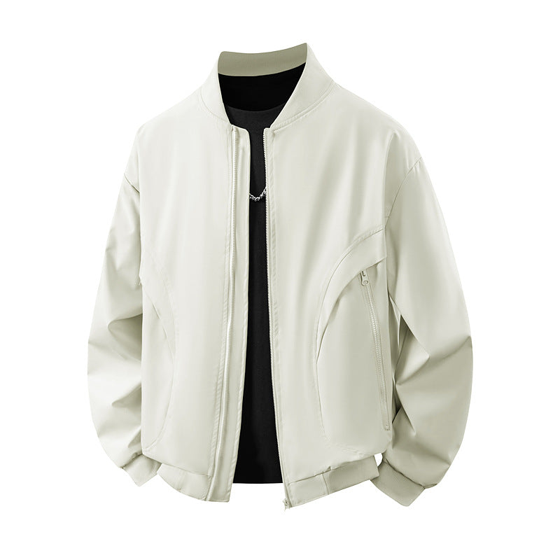 Herren Lässige Overshirt-Jacke Drune