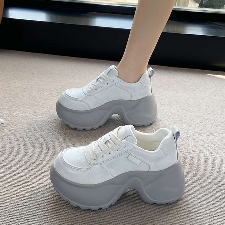 Damen Chunky Sneakers mit ergonomischer Dämpfung und sportlichem Profil Drune