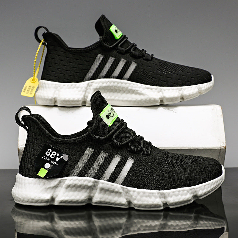 Damen Leichte und atmungsaktive Freizeitsneaker mit Flex-Sohle Drune