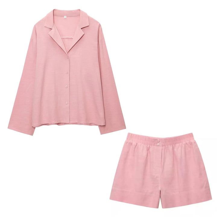 Damen Bequemes Schlafanzug-Set Drune