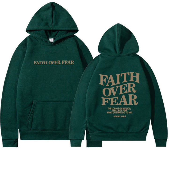 Damen Kapuzenpullover mit inspirierendem Schriftzug und hochwertiger Baumwolle Drune