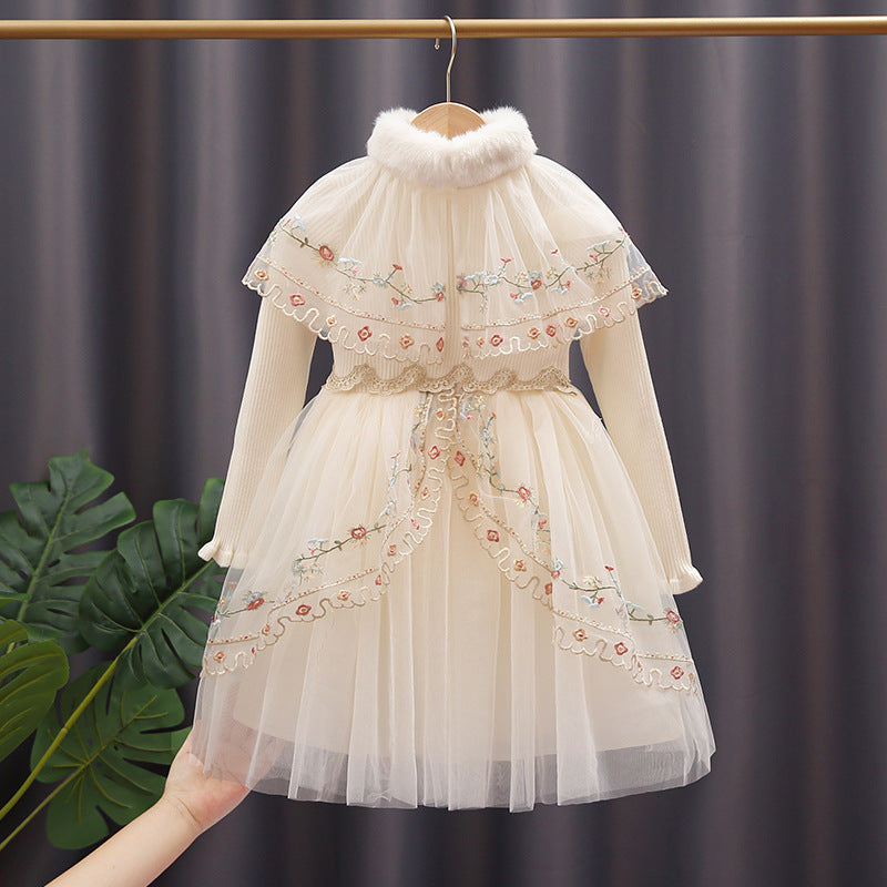 Damen Spitzenbesetztes Festkleid Drune