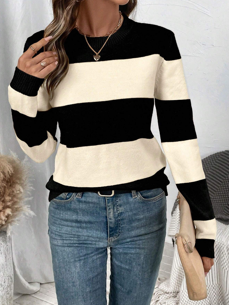 Damen Baumwollstrickpullover Drune