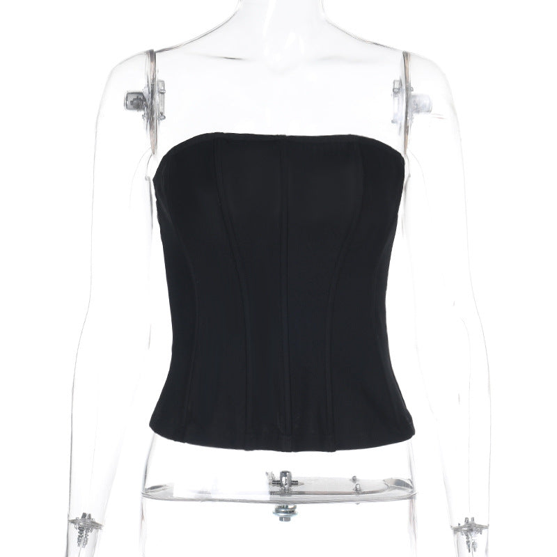 Damen Korsett-Oberteil mit elegantem Schnitt und figurformendem Design Drune