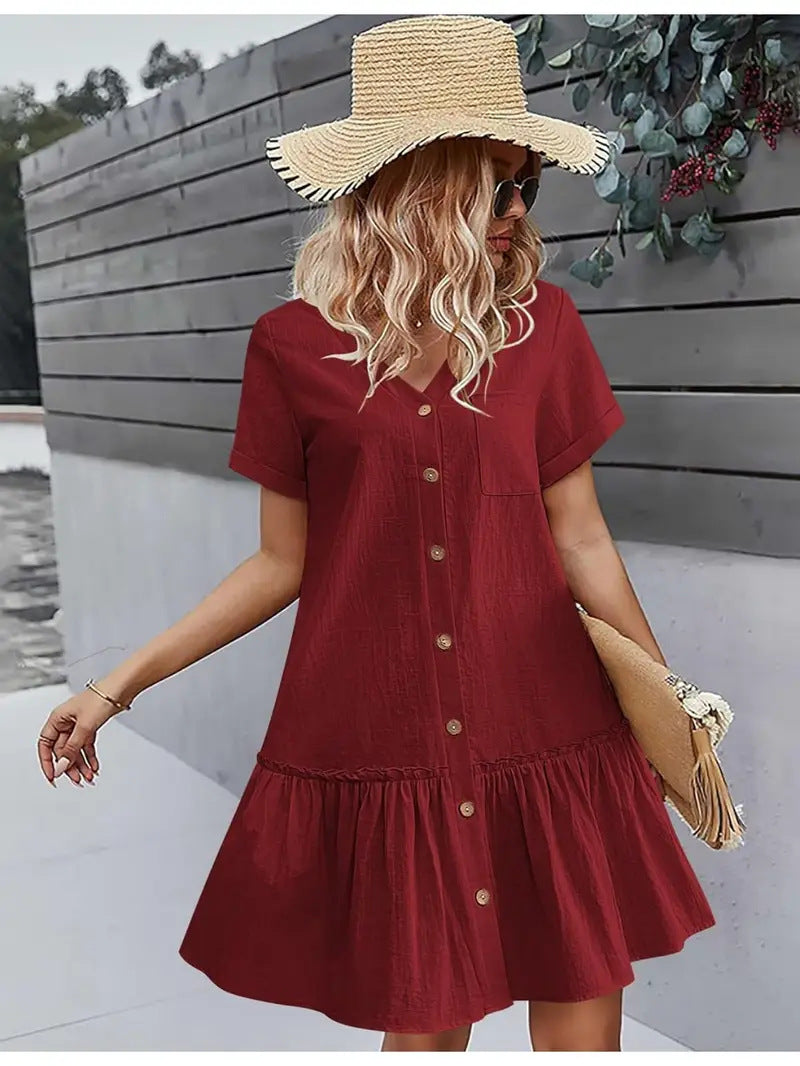 Damen Sommerkleid Drune