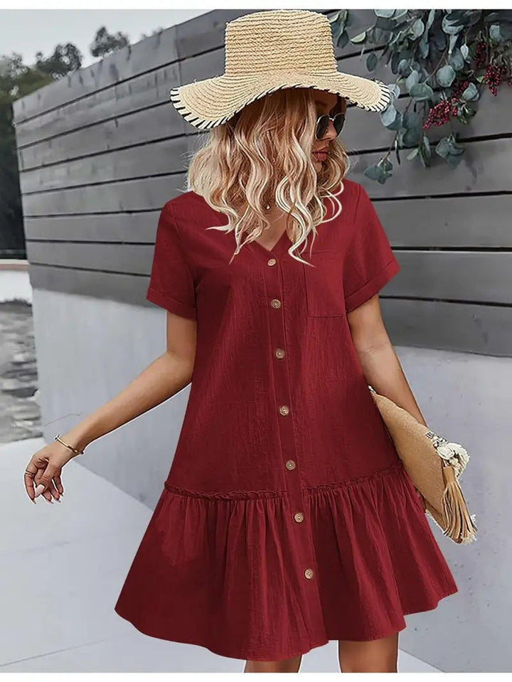 Damen Sommerkleid Drune