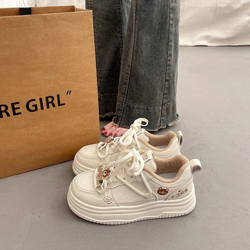 Damen Modische Sneakers mit verspielten Details Drune