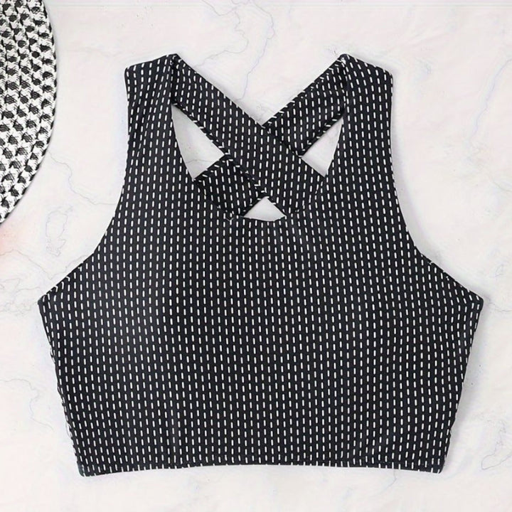 Damen Bikiniset mit hoch geschnittenen Unterteilen und Raffung Drune