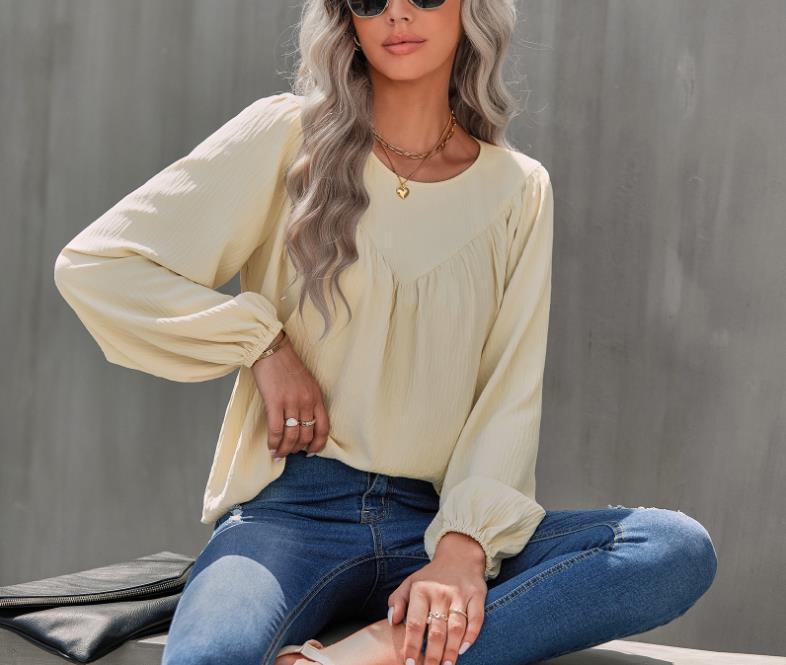 Damen Elegante und lässige Bluse Drune