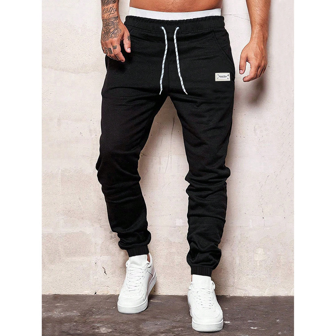 Herren Sportliche Jogginghose mit Bündchen Drune