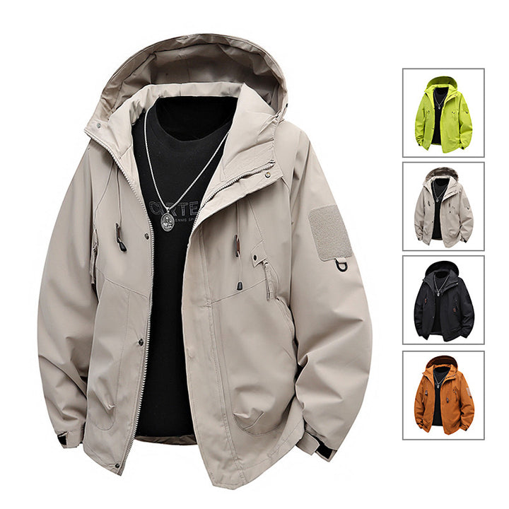 Herren Moderne wasserfeste Outdoorjacke Drune