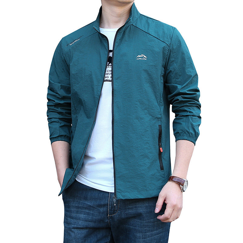 Herren Leichte Sportjacke mit praktischem Reißverschluss Drune
