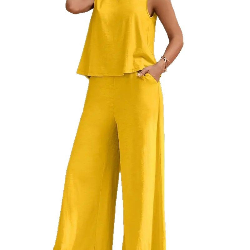 Damen Übergroßes Set aus Oberteil und Hose Drune