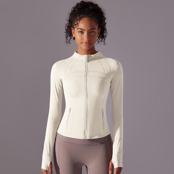 Damen Sportjacke mit figurschmeichelndem Schnitt und praktischem Reißverschluss Drune