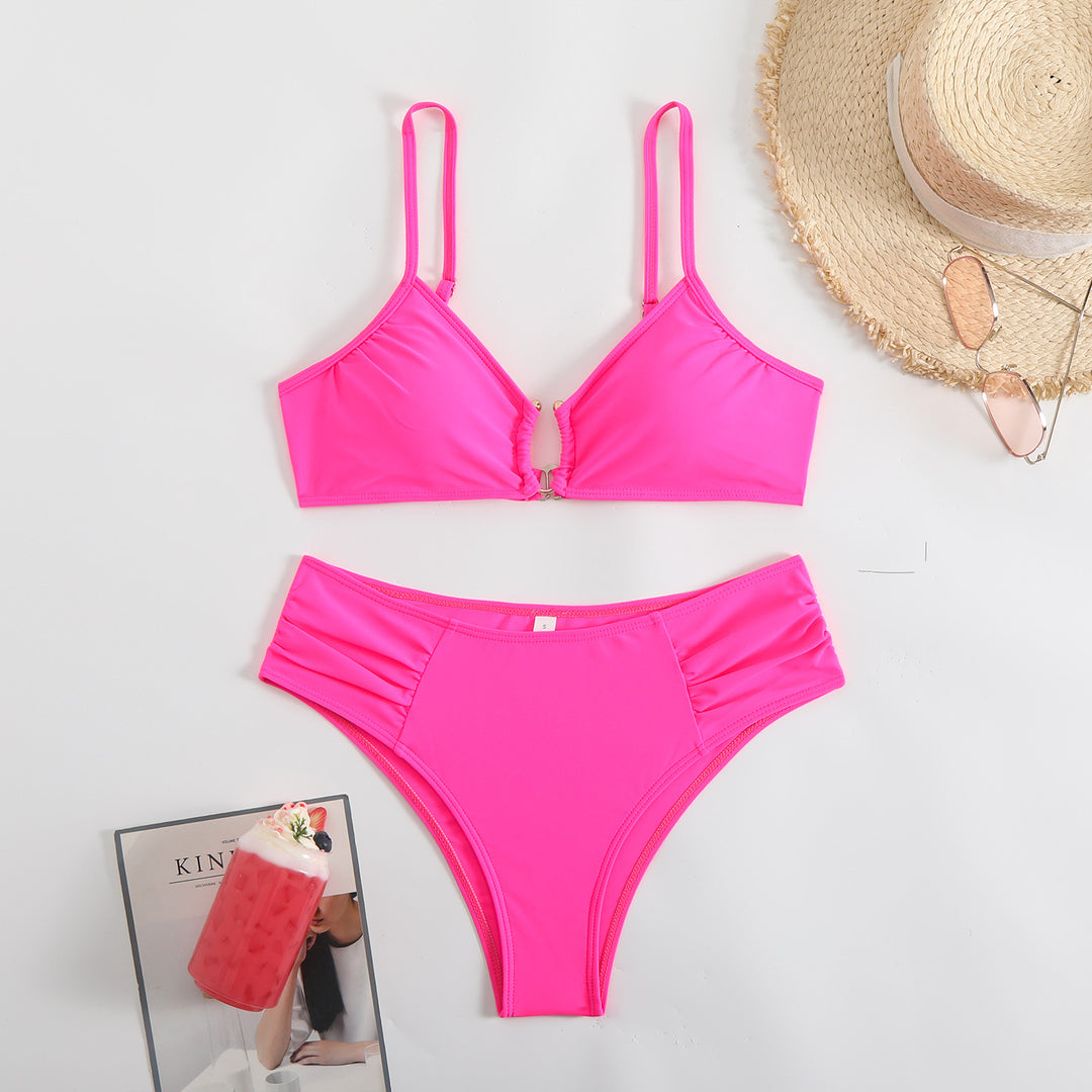 Damen Hochwertiges Bikini-Set mit verstellbaren Trägern Drune