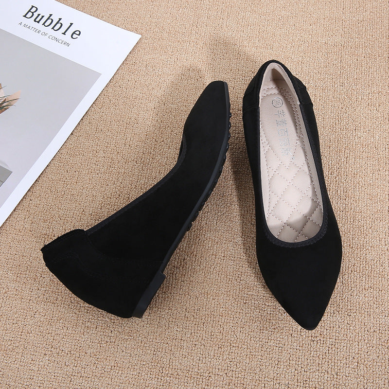 Damen Wedges Ballerinas mit bequemer Sohle und elegantem Design Drune