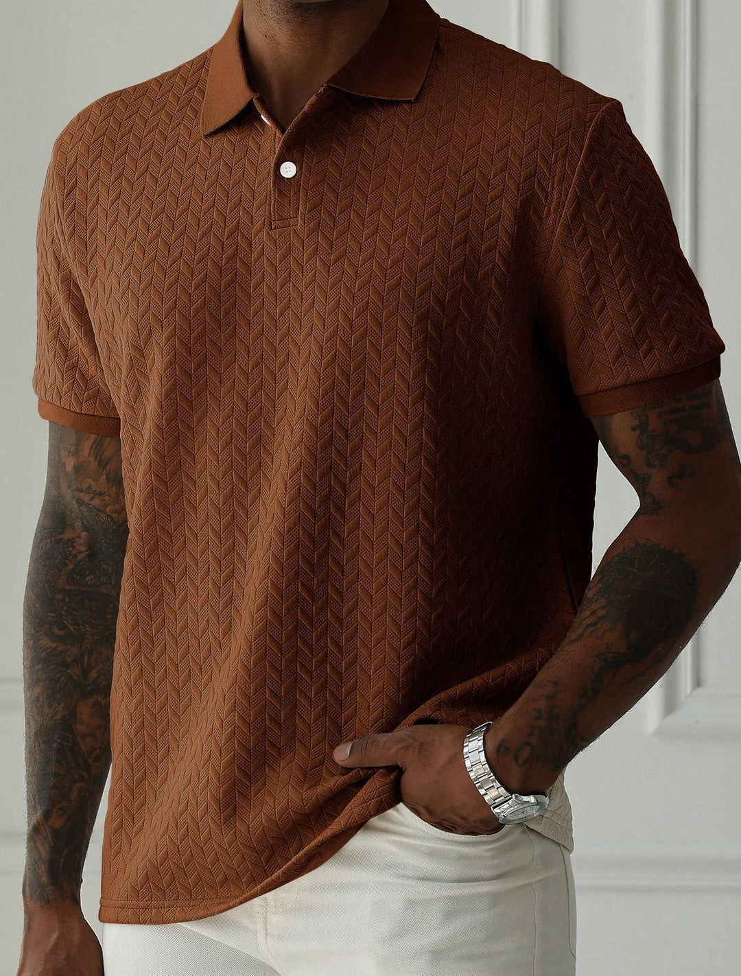 Herren Poloshirt im eleganten Design Drune