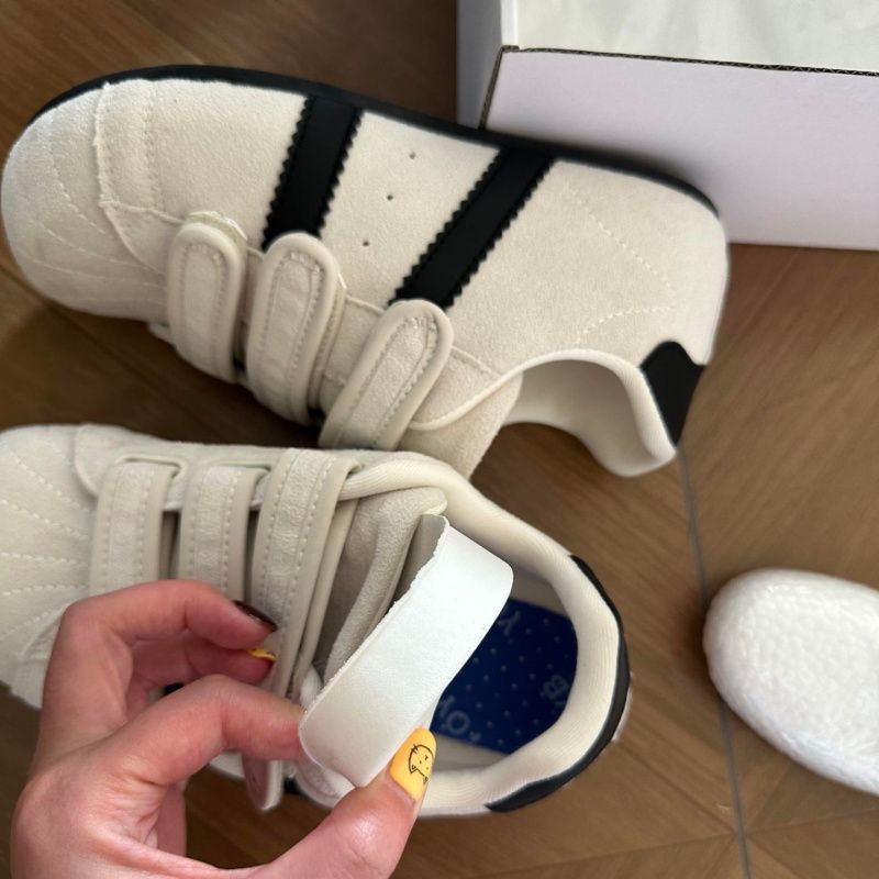 Damen bequeme Klettverschluss-Sneaker aus hochwertigem Wildleder Drune