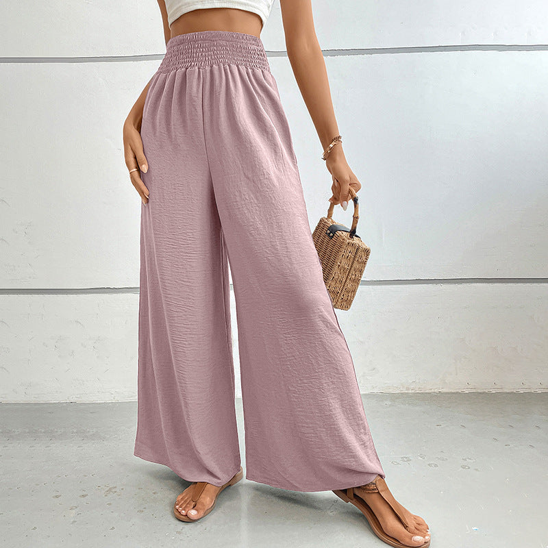 Damen Weite, bequeme Palazzo-Hose Drune
