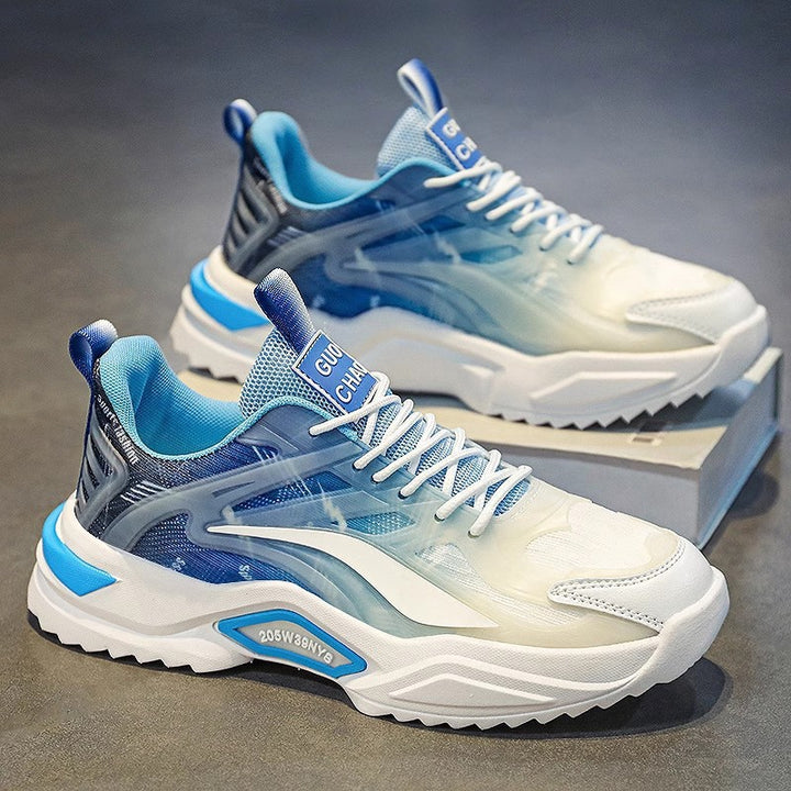 Herren Chunky-Performance Sneaker mit transparenten TPU‑Overlays und profiliertem Plateau Drune