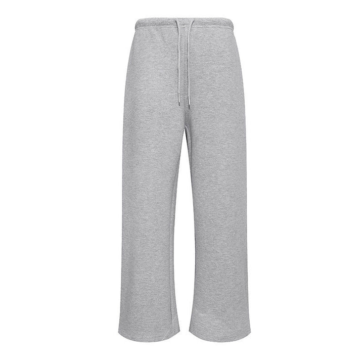 Damen Extraweite Lounge-Palazzo-Sweathose mit Komfortbund und Kordelzug Drune