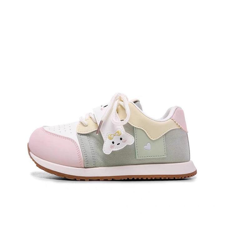 Damen Sportliche Sneakers mit verspielten Applikationen und atmungsaktiver Sohle Drune