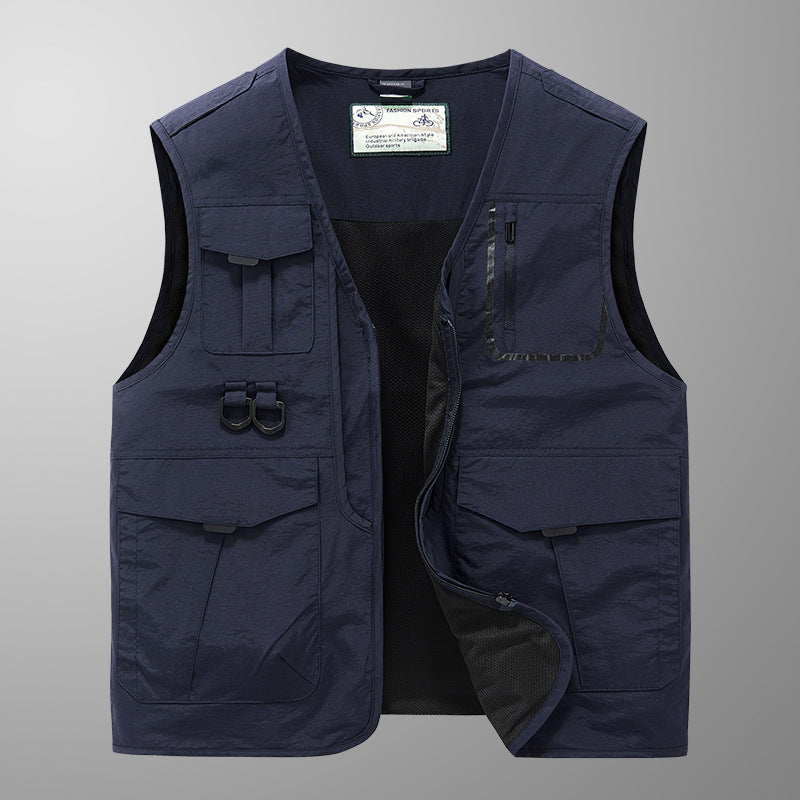Herren Multifunktionale Outdoor-Weste Drune 1788241898