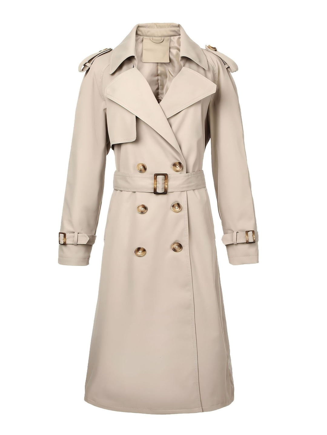 Damen Modischer und eleganter Trenchcoat Drune