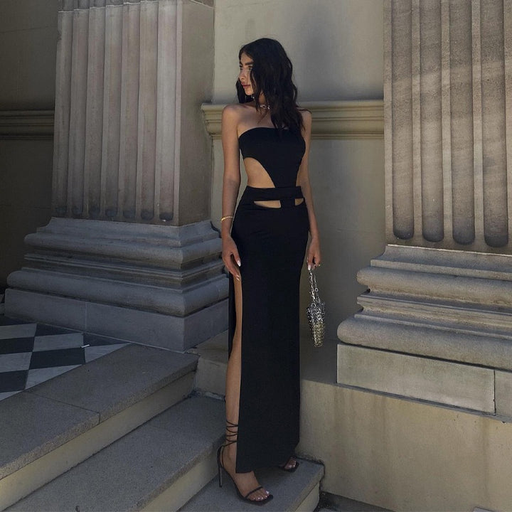 Damen Elegantes und figurbetontes Abendkleid Drune